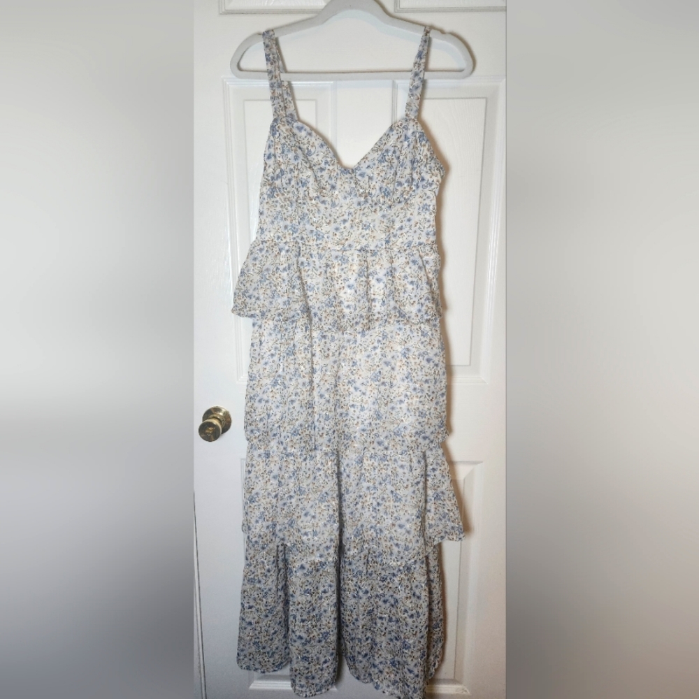 Altar'd State Floral Maxi Dress